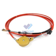 Throttle Cable for Komatsu Hitachi Kobelco Volvo Hyundai Kato Excavator 2/4/6M