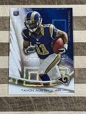 2013 Topps Platinum Football Tavon Austin Rookie Card #123