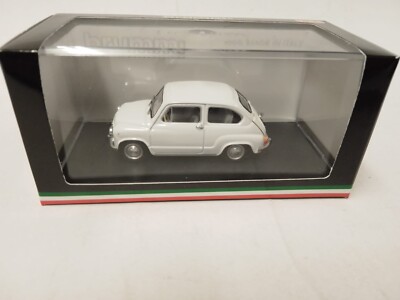 Brumm Fiat 600D Sedan FANALONI White 1965 1/43 R349-01