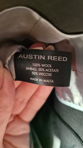 Nuovo gilet Austin Reed donna nero e grigio lana taglia UK8 PREZZO AL PUBBLICO £90 - Foto 5 di 6