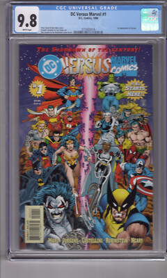 DC vs Marvel 1 (1996) 9.8 CGC W/P '1st App. ACCESS' Claudio Castellini