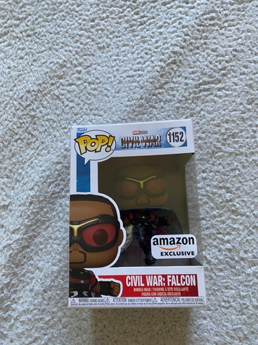 Funko Pop! Captain America Civil War: Falcon #1152 4" Bobble-Head Figure #1 - Picture 2 of 6