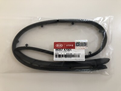 Genuine Front Bumper Hood Seal Strip Sight Shield Rubber Trim 2014