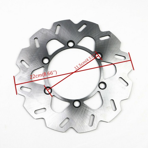 Disco Freno Posteriore Per Kawasaki KDX250 KDX125 KDX200 KLX250 KLX300 KSX220 - Picture 4 of 4