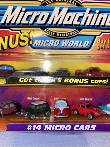 Micro Machines, Hasbro, #14 Micro Cars Collection, +5 gratis, buen estado, nuevo en caja - Imagen 7 de 10