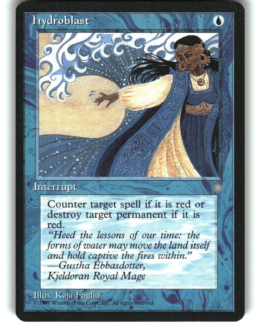 Magic The Gathering - Ice Age Hydroblast 72 Common 1995