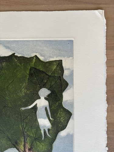 Hank Laventhol Etching Artwork Artist Signed Trial Proof 15” x 11.25” Surrealist - Picture 6 of 13