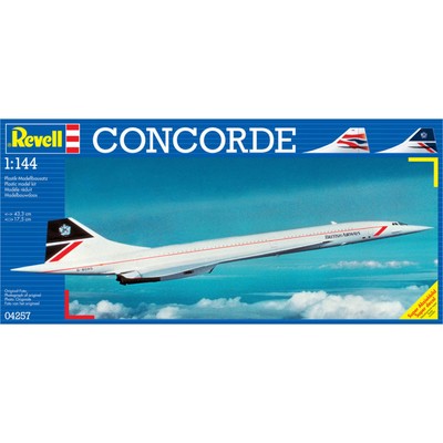 Concorde British Airways 1:144 Modellbausatz 43 cm - Revell 04257 NEU / OVP