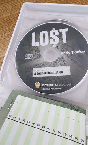 AUDIOBOOK CD: "Lost (LO$T)" w/Andy Stanley 6 Lessons Northpoint Ministries - Picture 3 of 3