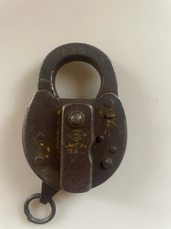 Vintage PRR Padlock No Key Lanc. PA