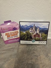Buffalo Neuschwanstein Castle Bavaria 2000-Piece Jigsaw Puzzle w/ Puzzle Saver