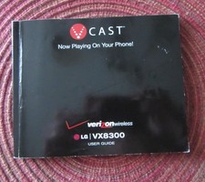VERIZON WIRELESS LG VX8300 USER GUIDE - ENGLISH AND SPANISH
