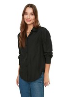 Trendyol Damen Friendship Shirt Schwarz GrößE 36