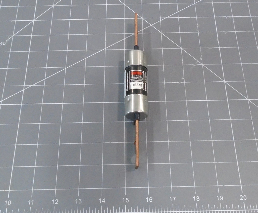 NEW Buss FRS-R-100 Fuse 100 Amp 600 Volt AC 300 V DC Class RK5 Fusetron Cooper