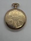 Beautiful Elgin 14K Yellow Gold Filled 20YR Antique 12s Pocket Watch Runs