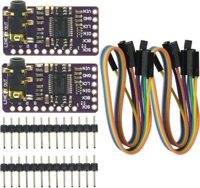 2Pcs IIS PCM5102 PCM5102A AUX Stereo Digital Audio I2S DAC Decoder Board Module