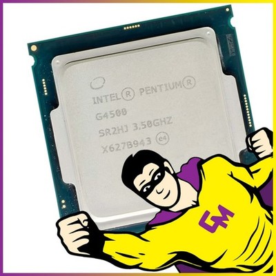 Intel Pentium G4500 CPU Prozessor SR2HJ 3,50Ghz FCLGA1151 Dual Core