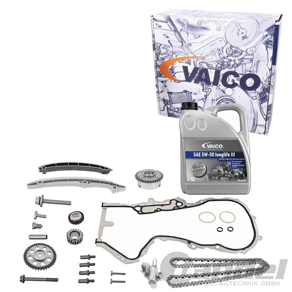 Vaico Steuerkettensatz Passend FüR Skoda Rapid Superb Yeti VW CC EOS Golf-image