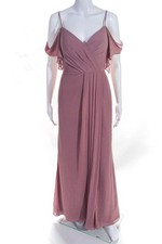 WATTERS Womens Blush Aldridge Gown Pink Size 0 11405051