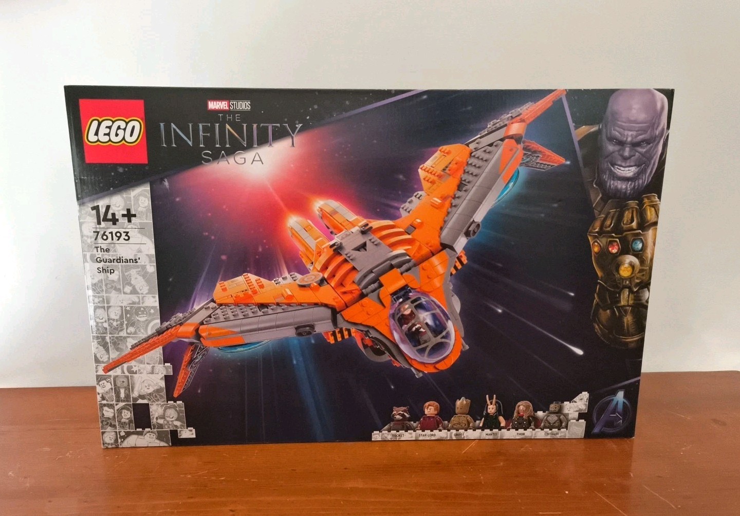 Lego 76193 - Le vaisseau des Gardiens - boite neuve et scellée