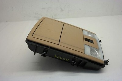  09-14 FORD F150 PICKUP Console Front Roof Lighting 2 Storage Compartments  Tan 