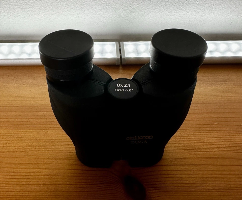Opticron Taiga 8x25 Compact Binoculars (UK Stock) including soft case. Black - Image 3 of 4