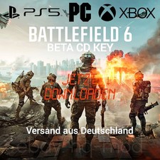 BATTLEFIELD 6 BETA KEY EARLY ACCESS   VERSAND...