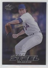 2023 Leaf Trinity Mega Box Steel Blue Lava 61/99 Nolan Ryan #S-52 HOF e8a