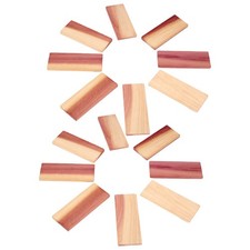 16 Pack Cedar Blocks for Closet,Red Cedar Blocks for Storage, Aromatic3143