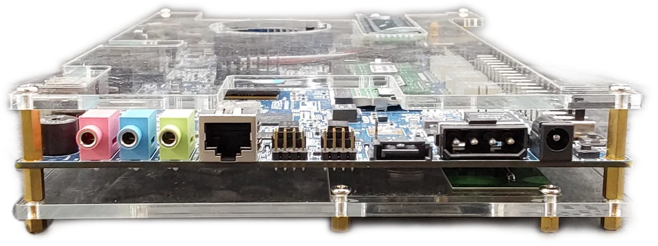 DE2i-150 FPGA Dev Kit Intel Atom Cyclone IV Foto 4 de 4