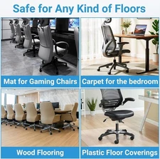 Office Chair Wheels Replacement 5 Pcs 2 Inch Office Chair Casters Heavy Duty