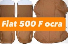 FIAT 500 D -   F -    -  KIT 6 PEZZI FODERE SIMILPELLE  - NUOVE  DELL'EPOCA