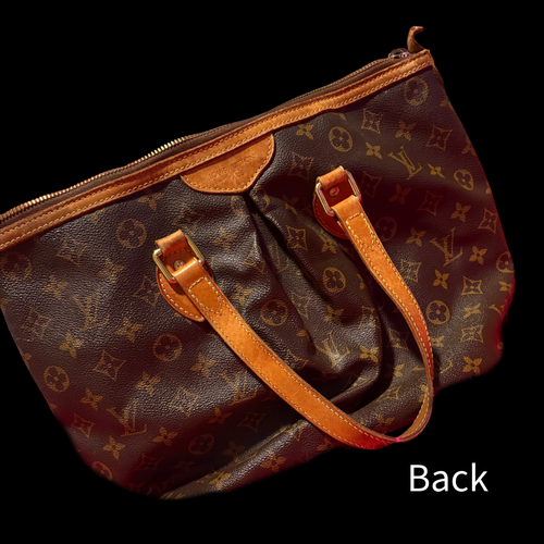 Authentic Louis Vuitton Palermo Shoulder Bag PM Brown Canvas (pre-owned) - Picture 2 of 4
