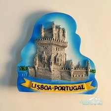 Lisboa Lisbon Portugal Tourist Gift Souvenir 3D Resin Refrigerator Fridge Magnet
