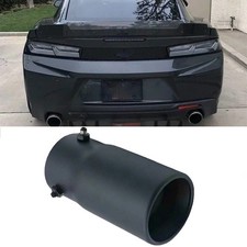 1pc Exhaust Pipe Tip Rear Tail Throat Muffler 38-70mm For Chevy Camaro Rs Lt 1pc Exhaust Pipe Tip Rear Tail Throat Muffler 38-70mm For Chevy Camaro Rs Lt