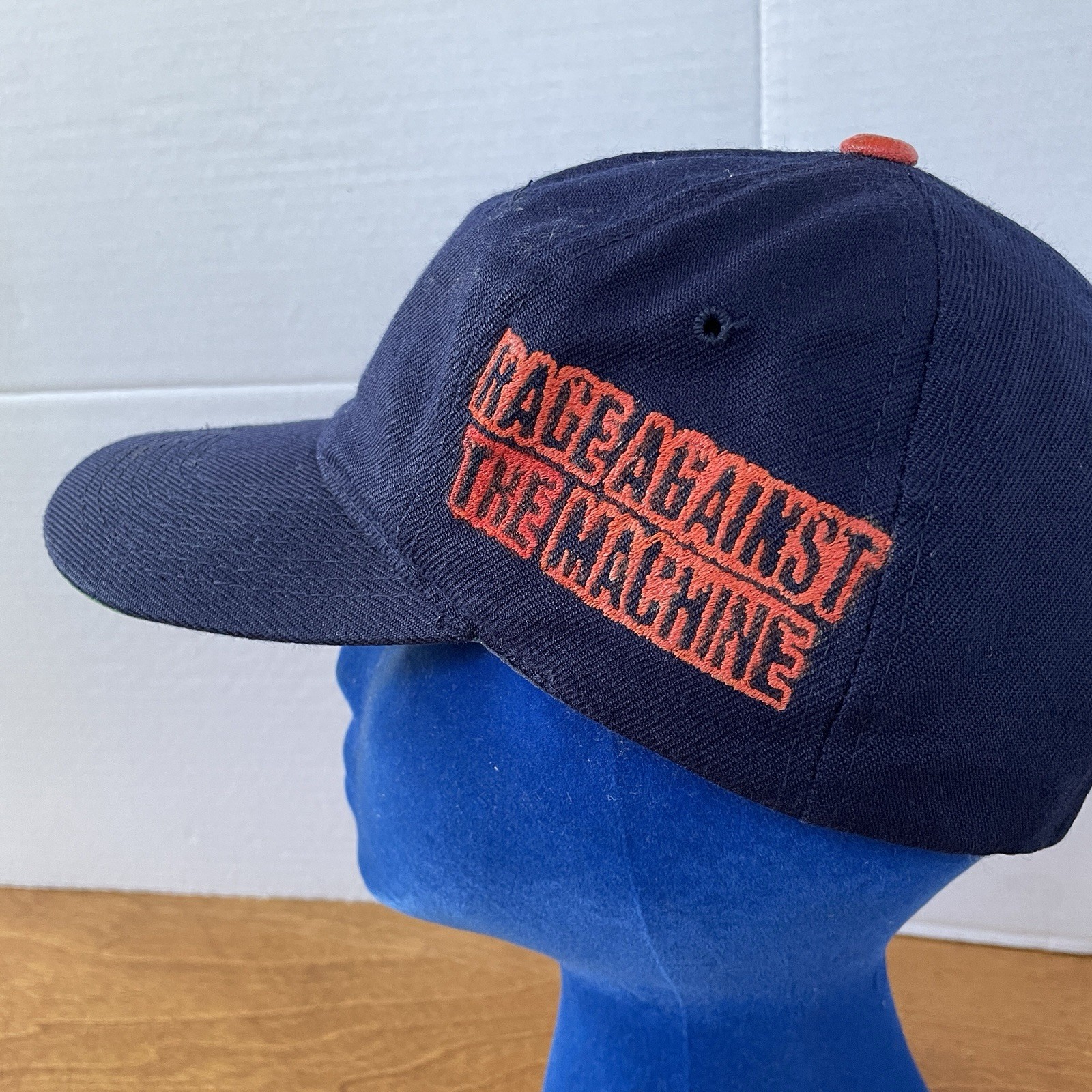 Vintage Rage Against The Machine RATM Battle Evil Snapback Hat Promo RARE Cap