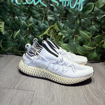 ADIDAS Y-3 RUNNER 4D II 'CORE WHITE' LIMITED EDITION MADE IN GERMANY SIZE US 8.5