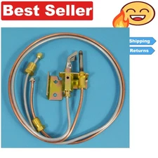 Reliable Wall-Mount Water Heater Pilot Assembly with Thermocouple - 24” Length