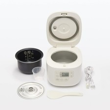 Hervidor de arroz MUJI MJ-RC3A3 con soporte para cuchara de arroz Japón nuevo