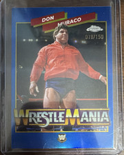 Topps 2026 Chrome WWE Wrestlemania Insert blue parallel Don Muraco  18/150