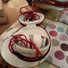 Beats Solo HD On-Ear Headphones Blue | With Case & Cable | Tested Working