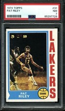Topps 1974-75 Pat Riley #31 PSA 7 Los Angeles Lakers Basketball