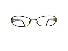 Polo Ralph Lauren Bronze Rectangle W Tortoise Temple Glasses Italy 49 16 135