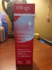 Trilogy Hyaluronic Acid  Water Cream 1.69 fl oz New in Box MSRP 40