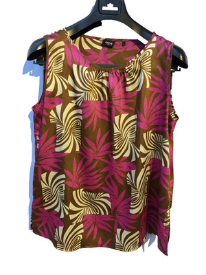 EMME MARELLA sleeveless blouse top size 42