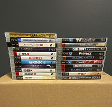 Sony PlayStation 3 PS3 Mixed Game Lot w/ Cases CIB + Loose. 29 PS3 Games. Tested
