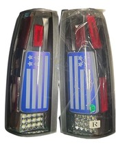 For 1994-1998 Chevrolet Silverado Led Tail Lights Rear Brake Lamps Pair New