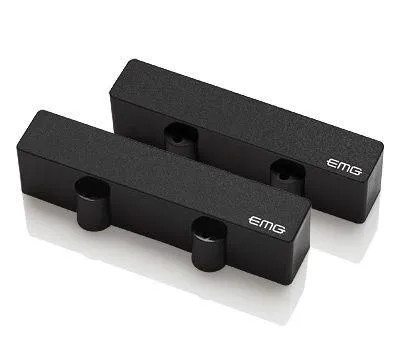 EMG J5 Active Bridge Single Coil Electric 5 String Bass Guitar Pickup Set Black