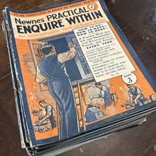 Newnes Practical Enquire Within Almost Complete Set Missing A Few Parts Only