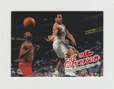 1997-98 Fleer Ultra #107 Allen Iverson Philadelphia 76ers